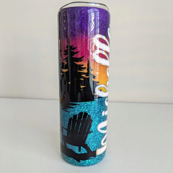 NEW Personalized MICHELLE 30 oz. Tumbler Custom Northern Lights Aurora Borealis - Picture 7 of 16
